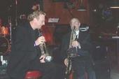 Jeff Performing Some Jazz with Twin Cities Sax Icon, Zoot!